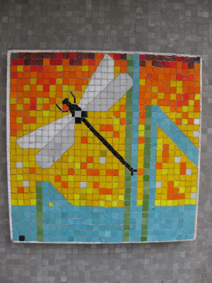 Mosaik 'Libelle' 1964