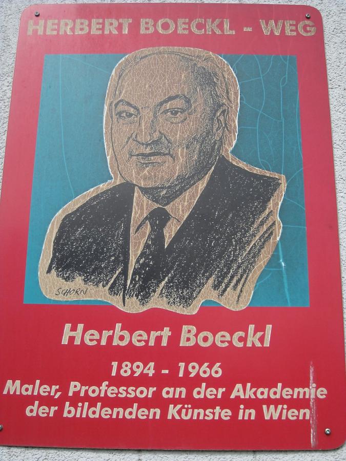 Herbert Böckl Gedenktafel
