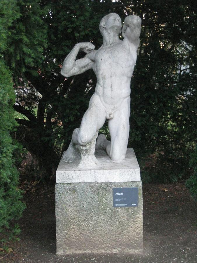 Skulptur 'Athlet' von Oskar Thiede 1926