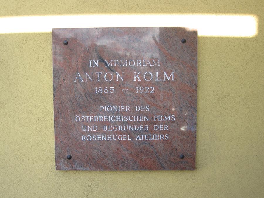 Gedenktafel Anton Kolm