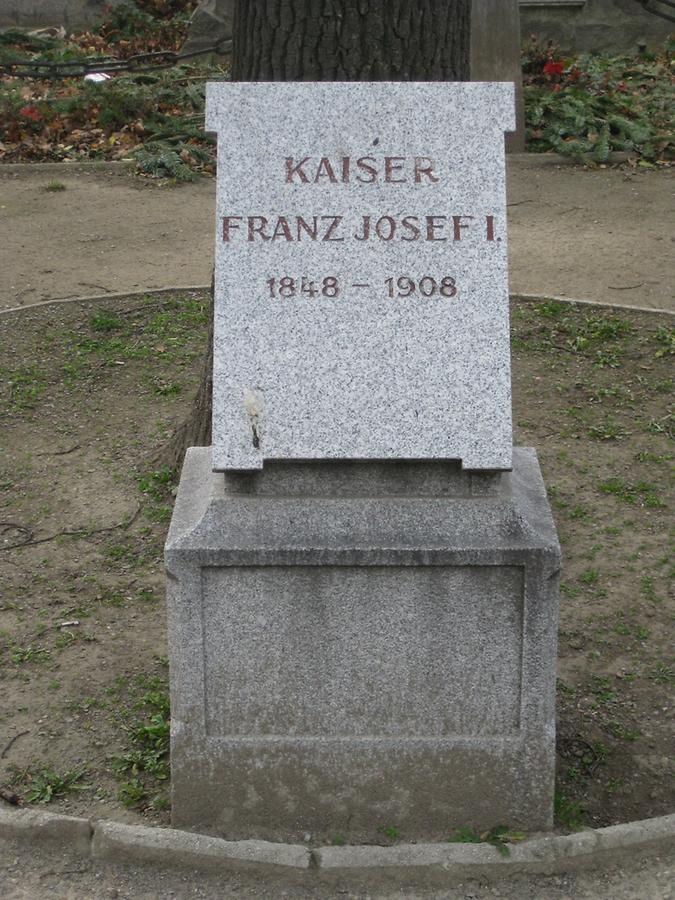 Kaiser Franz Joseph I. Gedenktafel zum 60. Regierungsjubiläum