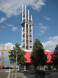 1100 Hauptbahnhof - bahnorama-Aussichtsturm, © Dr. Ewald Judt