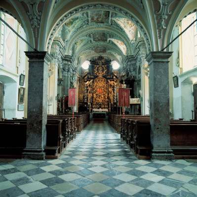Innenansicht der Wallfahrtskirche, © IMAGNO/Gerhard Trumler