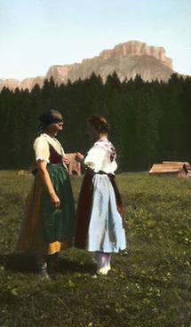 Arbeitsdirndl und Schöndirndl