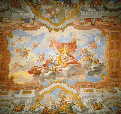 Marmorsaal im Stift St. Florian, © IMAGNO/Gerhard Trumler