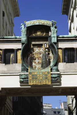 Ankeruhr am Hohen Markt in Wien, © IMAGNO/Dagmar Landova