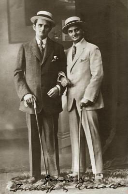Fritz Imfoff und Ernst Arnold, © IMAGNO/Österreichisches Theatermuseum