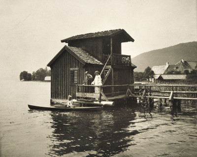 G. Klimt und Emilie Flöge am Attersee, © IMAGNO/Austrian Archives