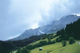 Berglandschaft im Tiroler Ausserfern