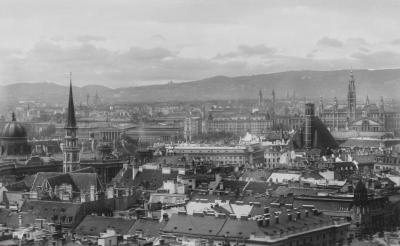 Blick vom Stephansdom, © IMAGNO/Sammlung Hubmann