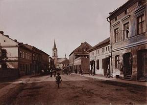 Blick in die Kenteka-Gasse