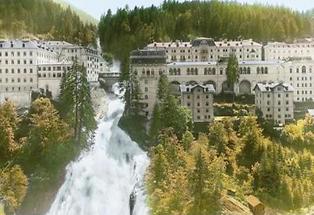 Der Wasserfall in Bad Gastein