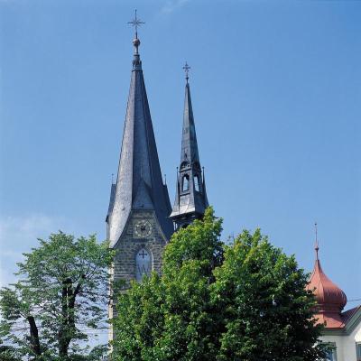 Pfarrkirche von Bad Leonfelden, © IMAGNO/Gerhard Trumler