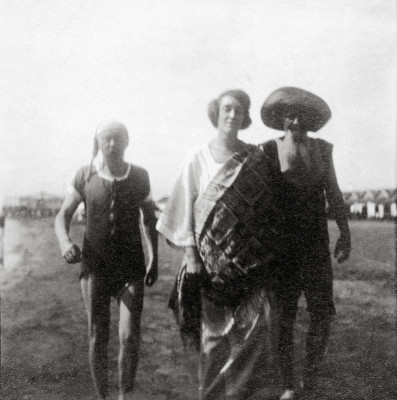 Peter Altenberg, Anna Bahr und Hermann Bahr, © IMAGNO/Österreichisches Theatermuseum