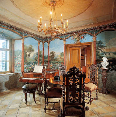 Beethoven-Zimmer in Schloss Gneixendorf, © IMAGNO/Gerhard Trumler