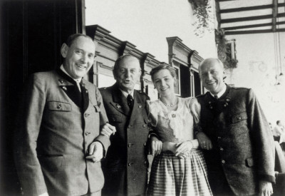 Ralph Benatzky am Wolfgangsee, © IMAGNO/Archiv Hajek