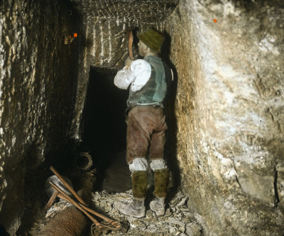 Hallstätter Salzbergwerk: Leitungsstollen, © IMAGNO/Öst. Volkshochschularchiv