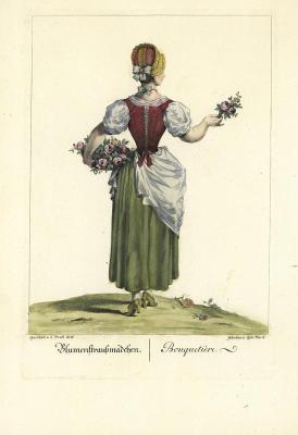 Blumenstraussmädchen, © IMAGNO/Austrian Archives