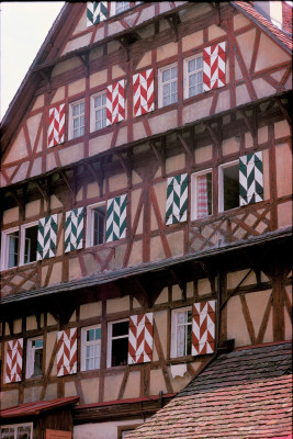 Bürgerhausfassade in Bregenz, Vorarlberg, © IMAGNO/Gerhard Trumler
