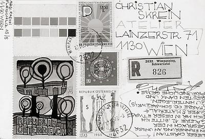 Postkarte von Padhi Frieberger, © IMAGNO/Christian Skrein