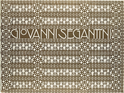 Bucheinband für Giovanni  Segantini, © IMAGNO/Austrian Archives