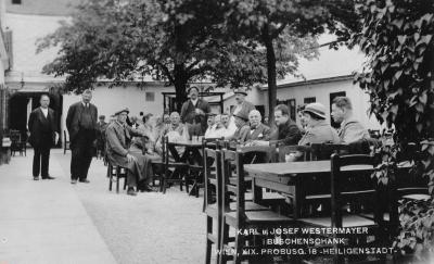 Karl u. Josef Westermayer Buschenschank, © IMAGNO/Sammlung Hubmann