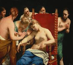 Cleopatra's suicide