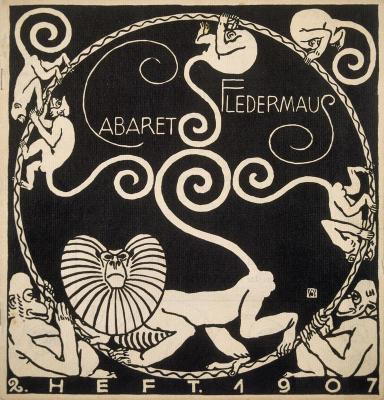 Programmheft des Cabaret Fledermaus, © IMAGNO/Austrian Archives