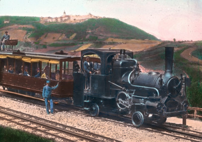 Zahnradbahn auf dem Kahlenberg, © IMAGNO/Öst. Volkshochschularchiv