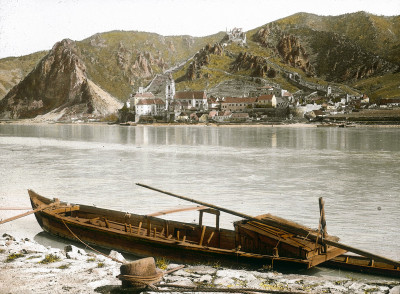 Blick auf das Stift und die Ruine von Dürnstein, © IMAGNO/Öst. Volkshochschularchiv