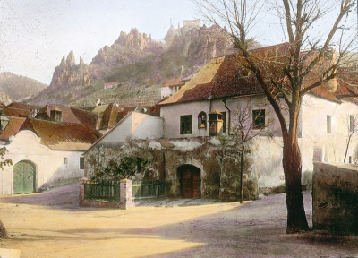 Blick auf die Burgruine Dürnstein, © IMAGNO/Öst. Volkshochschularchiv