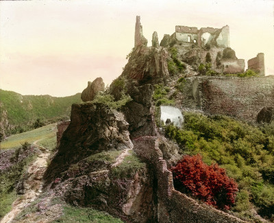 Die Burgruine Dürnstein, © IMAGNO/Öst. Volkshochschularchiv