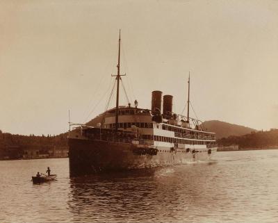 Der Lloyd-Dampfer ' Gautsch', © IMAGNO/Sammlung Hubmann