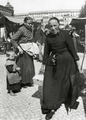 Markt auf dem Friedrich-Karl-Platz, © IMAGNO/Austrian Archives