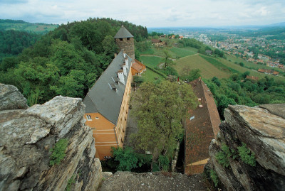 Blick von der Burg Landsberg, © IMAGNO/Gerhard Trumler