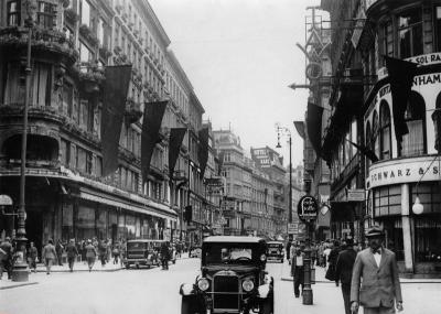 Kärnterstrasse nach der Ermordung von Engelbert Dollfuß, © IMAGNO/Austrian Archives