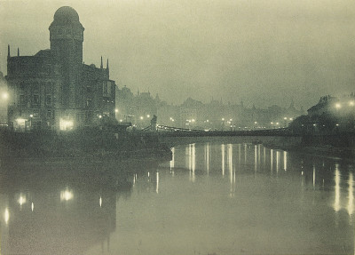 Der Donaukanal mit der Urania, © IMAGNO/Austrian Archives
