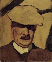 Albin Egger-Lienz: Selbstbildnis (2)