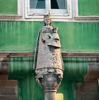 Säule mit Glockenmadonna (1696), © IMAGNO/Gerhard Trumler