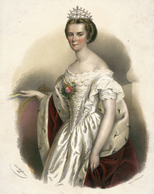 Die junge Kaiserin Elisabeth von Österreich, © IMAGNO/ÖNB