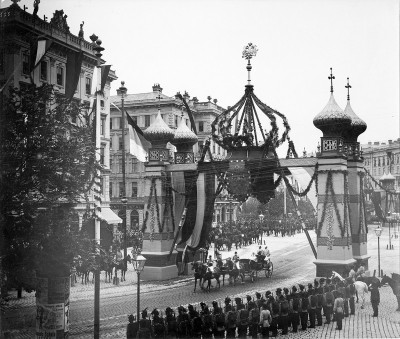 Einzug des russischen Herrscherpaares in Wien, © IMAGNO/ÖNB