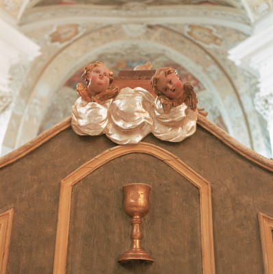 Detail aus dem Refektorium im Trappistenkloster, © IMAGNO/Gerhard Trumler