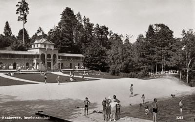 Das Inselstrandbad am Faaker See, © IMAGNO/Austrian Archives