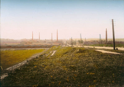 Die noch völlig unverbaute Triester Straße, © IMAGNO/Öst. Volkshochschularchiv