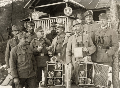 Mannschaft des k u k Feldpostamtes 611, © IMAGNO/Austrian Archives