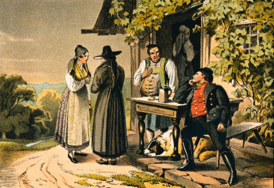 Trachten aus Oberösterreich, © IMAGNO/Austrian Archives