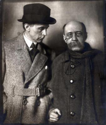 Adolf Loos und Peter Altenberg, © ÖNB