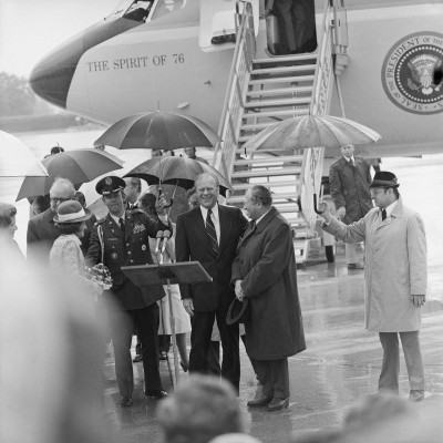 Gerald Ford in Salzburg, © IMAGNO/Barbara Pflaum