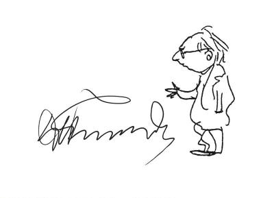 Karikatur Viktor Frankl, © IMAGNO/Viktor Frankl Archiv