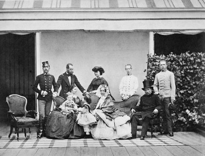 Kaiser Franz Joseph I von Österreich und seine Familie, © ÖNB